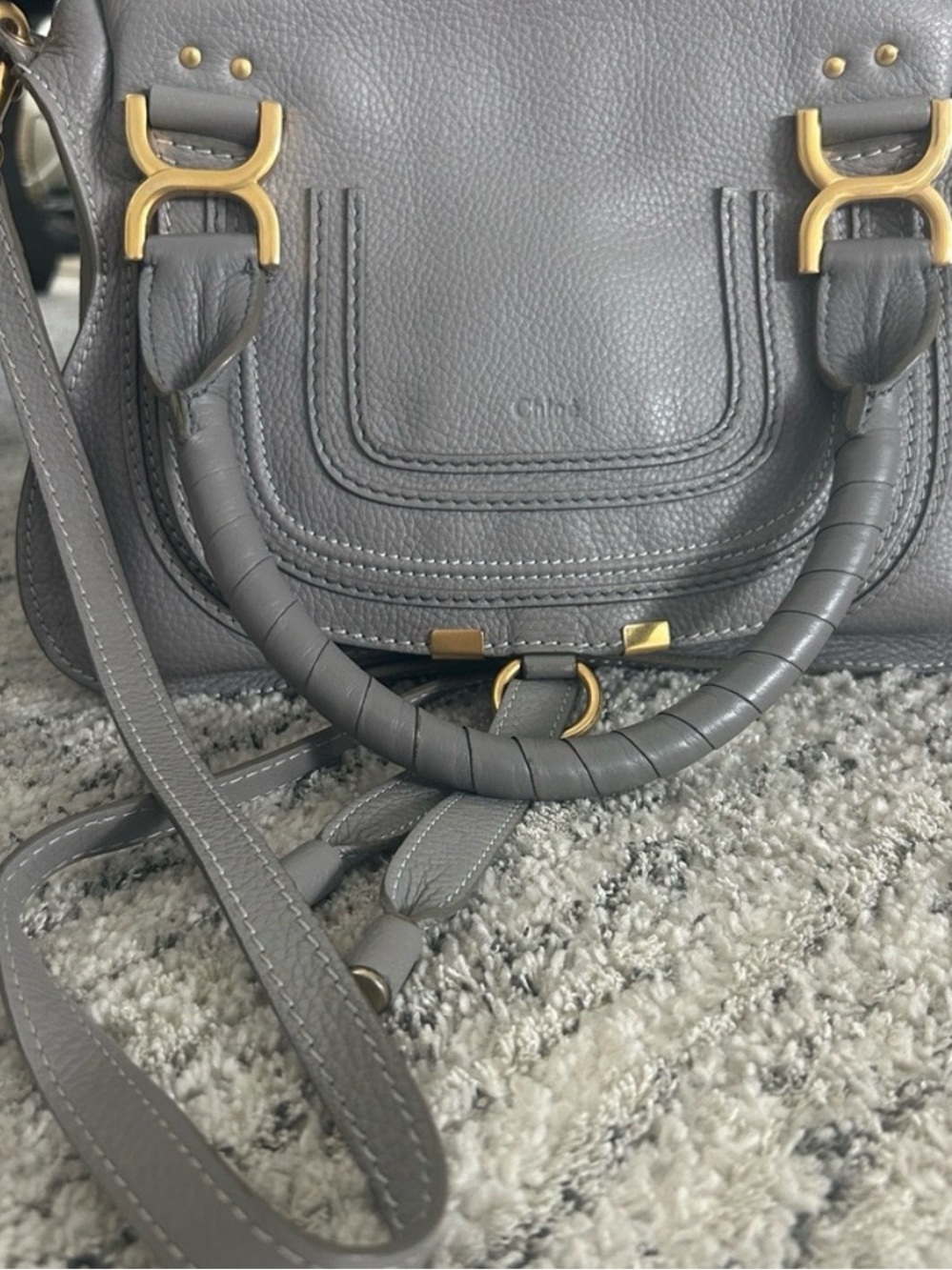 Authentic CHLOE small Marcie bag - Picture 2 of 11